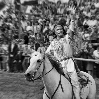 Der legendäre Winnetou Darsteller Pierre Brice fotografiert von Christian Holthausen