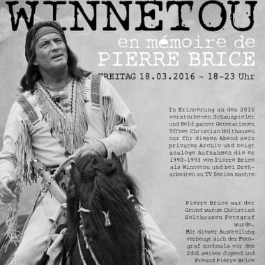 Der legendäre Winnetou Darsteller Pierre Brice fotografiert von Christian Holthausen