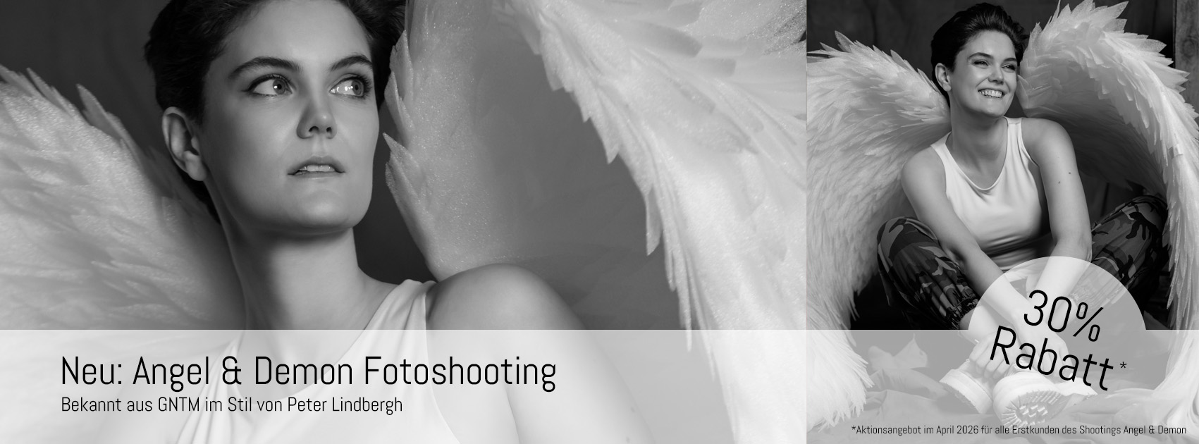 Angel & Demon Fotoshooting bei Christian Holthausen Photography in Düsseldorf