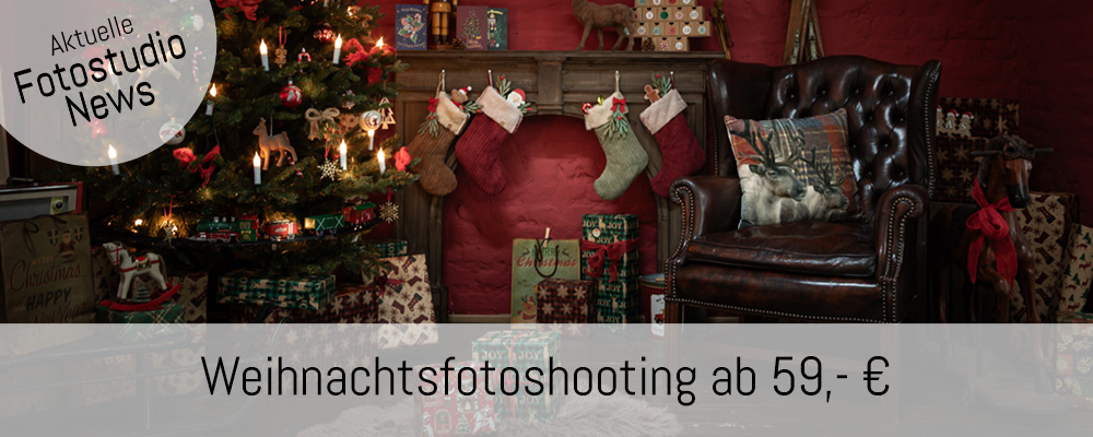 Weihnachtsfotoshooting in Düsseldorf 2025