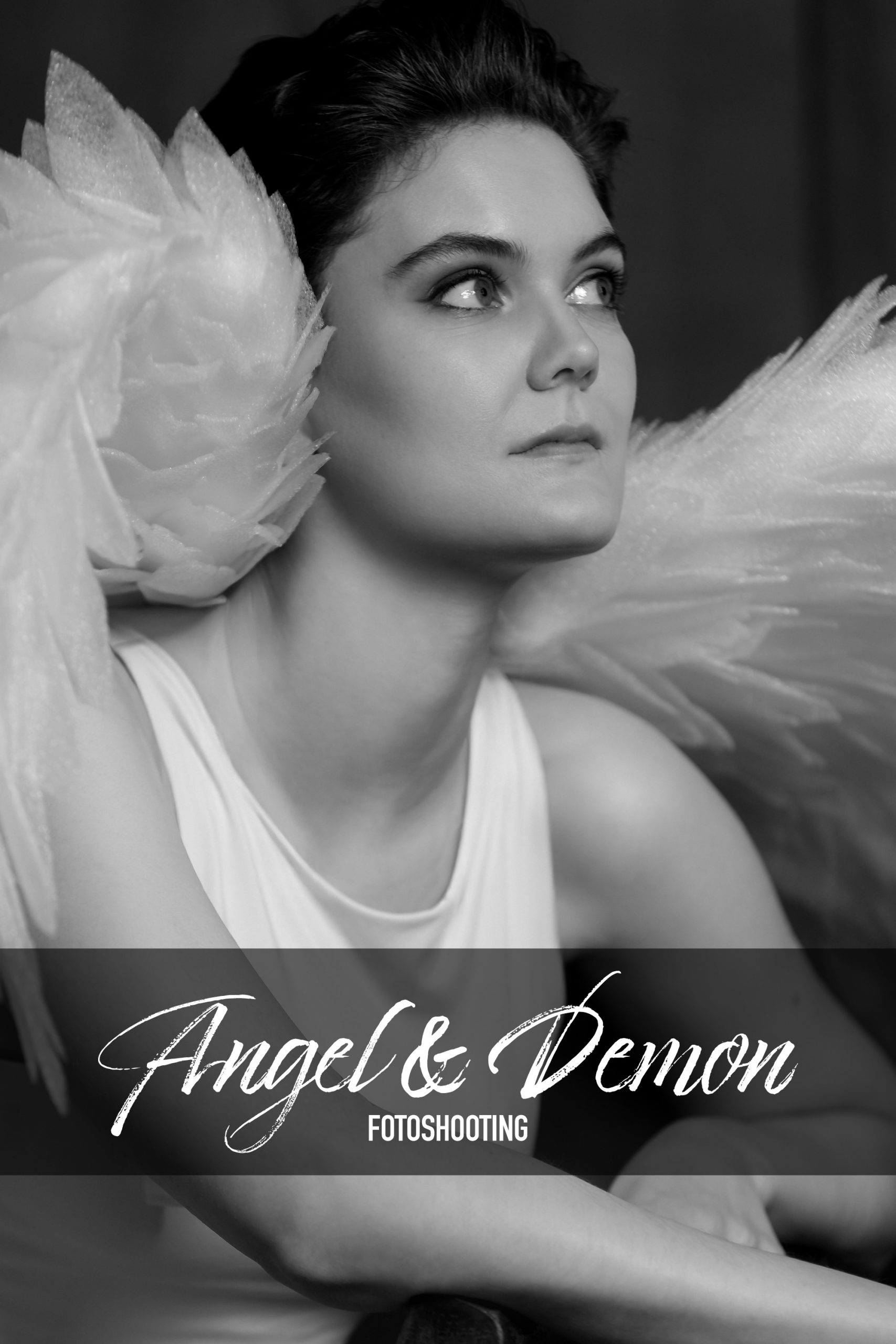 Angel & Demon Fotoshooting bei Christian Holthausen Photography in Düsseldorf