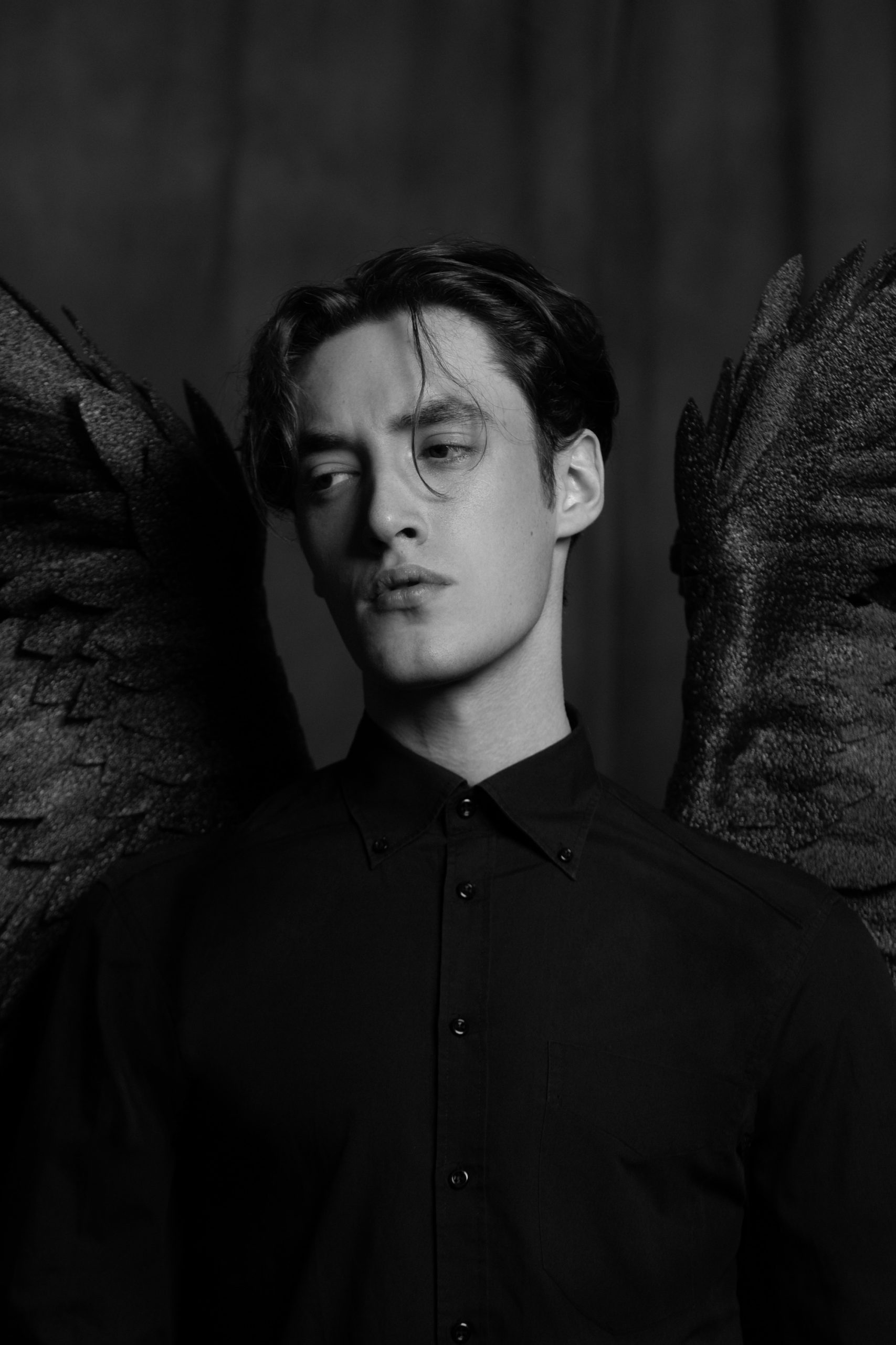 Angel & Demon Fotoshooting bei Christian Holthausen Photography in Düsseldorf
